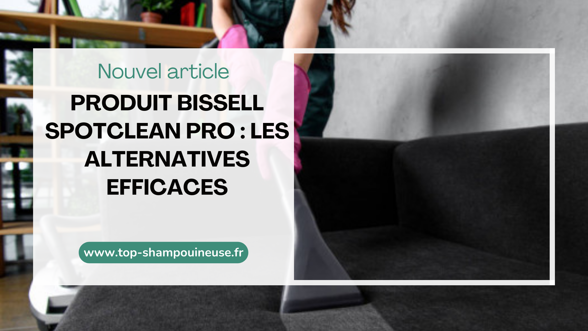 Produit Bissell SpotClean Pro : Les alternatives efficaces