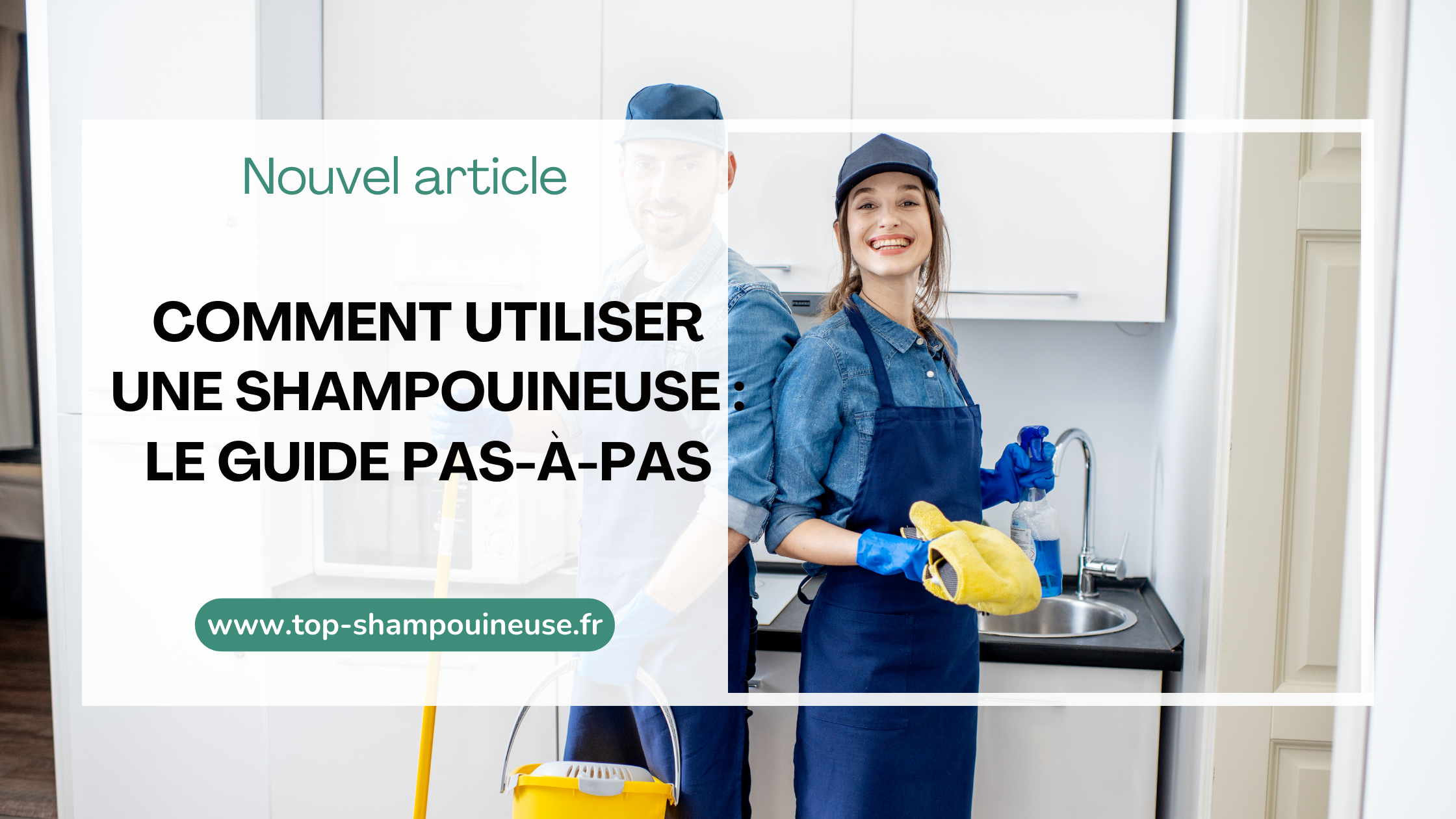 Comment utiliser une shampouineuse : le guide pas-à-pas